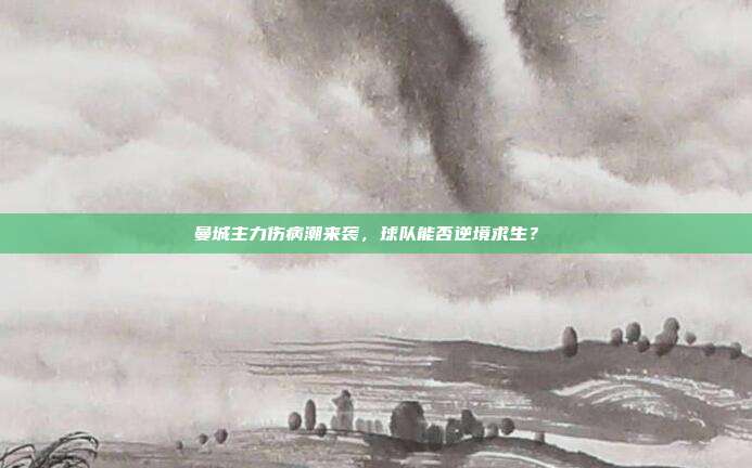 曼城主力伤病潮来袭，球队能否逆境求生？⚠️